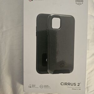 Cirrus 2 Black Phone Case for iPhone 11/XR
